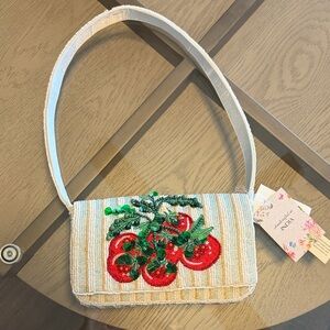 Viral Beaded Tomato purse